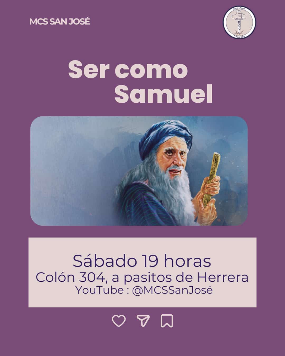 Ser cómo Samuel
